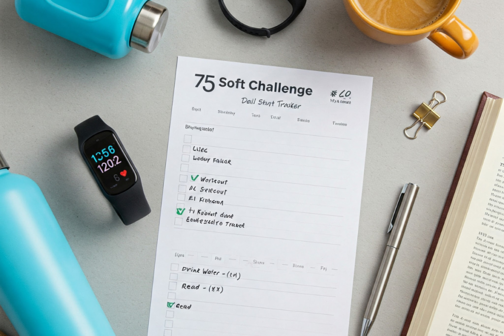 75 soft challenge tracker